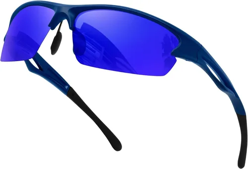 Vista 9 de KANASTAL Sports Sunglasses Men Women Polarized UV400 TR90 Half Frame