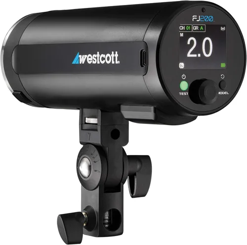 Vista 2 de Westcott FJ200 Kit de mochila estroboscópica de 1 luz con disparador inalámbrico universal FJ-X3 M - Kit de iluminación portátil para fotografía