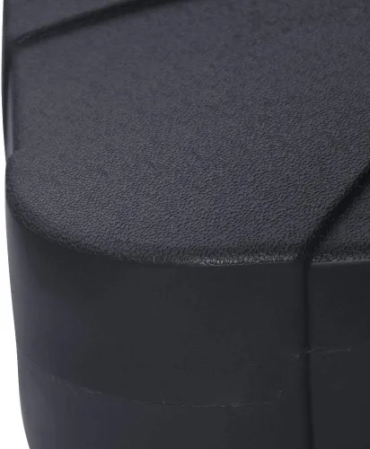 Vista 8 de EliteShade USA - Base de sombrilla para patio de 33" x 33", cuadrada, rellena de arena/agua, soporte de sombrilla negro