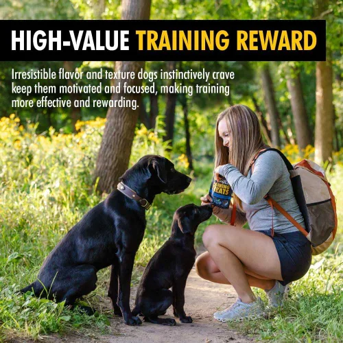 Vista 5 de High Country Wild Blueberry Elk & Venison - Golosinas de entrenamiento para perros y cachorros - Snacks naturales sin granos para cachorros y perros