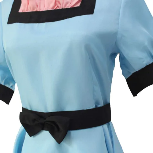 Vista 5 de Gegexli Disfraz de anime Steins Gate de Mayuri Shiina azul vestidos de Halloween fiesta