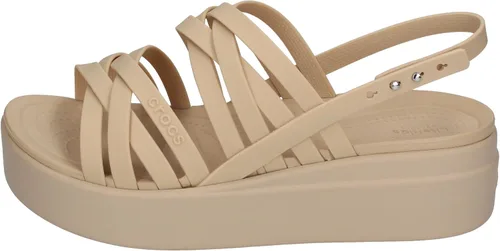 Vista 2 de Crocs Brooklyn - Cuña baja con tiras