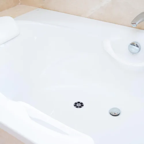 Vista 6 de 8 unids pegatinas de temperatura de baño LCD termómetro de agua que cambia de color para la monitorización de seguridad de la bañera con diseño