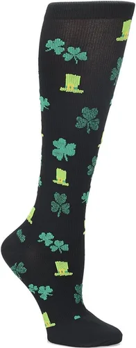 Vista 38 de Nurse Mates Calcetines de pantorrilla para mujer Compresión de 12-14 mmHg Soporte y comodidad superiores 1 par Tinte espacial Aqua Breeze