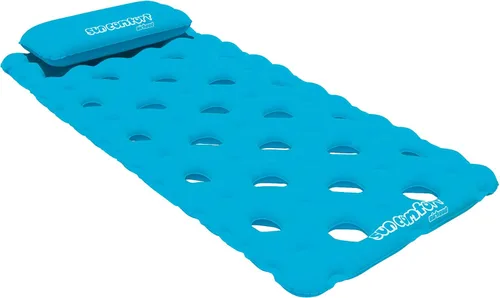 Vista 5 de Airhead SUN COMFORT COOL SUEDE Colchón doble para piscina, lima (AHSC-016)