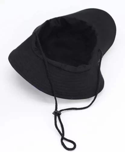 Vista 3 de Sombrero de pescador para hombre y mujer, de ala ancha, sombrero de safari, plegable, protección UV, playa, viajes, pesca, senderismo, sombrero