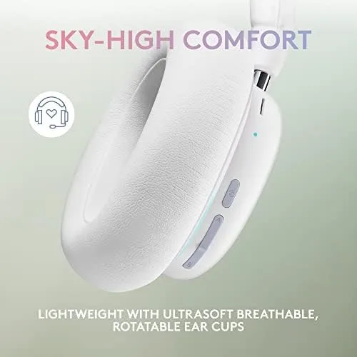 Vista 3 de Logitech G Combo de auriculares inalámbricos para juegos 735 y micrófono USB para juegos Blue Yeti Premium para transmisión con temas exclusivos