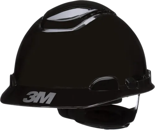 Vista 13 de 3M Hard Hat SecureFit H-700 Series - Casco de seguridad estilo gorra con sensor Uvicator, suspensión de trinquete de difusión de presión de 4 puntos