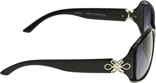 Vista 3 de Foster Grant Lentes de sol Sublime para mujer, color negro, 2.244in de EE. UU, Negro