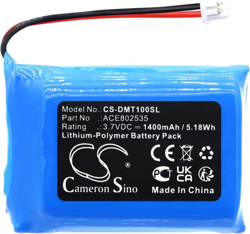 Vista 3 de Cameron Sino CS 1400mAh Batería de repuesto nueva para Divoom Macchiato