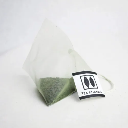 Vista 5 de Té verde matcha japonés orgánico de origen único (Ryoku-Matcha) 20 bolsas de té de Tea Kitamura