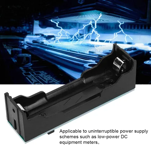 Vista 3 de Step Up - Módulo de fuente de alimentación para batería de litio, ajustable de 5 V, 6 V, 9 V, 12 V CC a CC con placa de soporte UPS