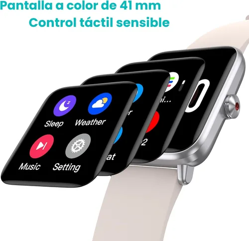 Vista 5 de Reloj podómetro, apto para personas mayores, no requiere aplicación/teléfono, reloj de seguimiento de fitness impermeable con contador de pasos