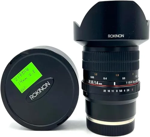 Vista 8 de Lente ultra de gran angular Rokinon – 14 mm F2.8