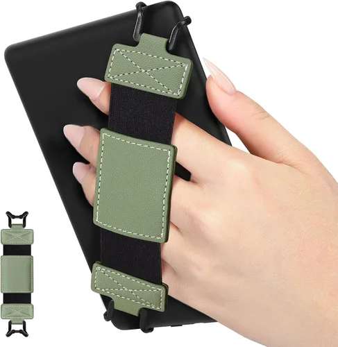 Vista 20 de MoKo Correa de mano suave para Kindle eReaders Fire Tablet de 6-8" Kindle/Kobo/Voyaga/Lenovo/Sony Kindle E-Book Tablet, Correa de mano versátil