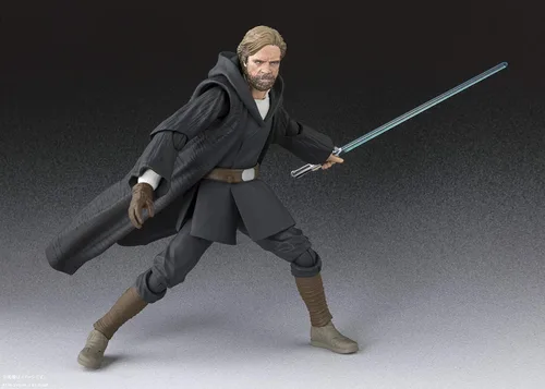 Vista 9 de Bandai S.H.Figuarts Luke Skywalker - Batalla de Crate Ver. Star Wars: Los últimos Jedi