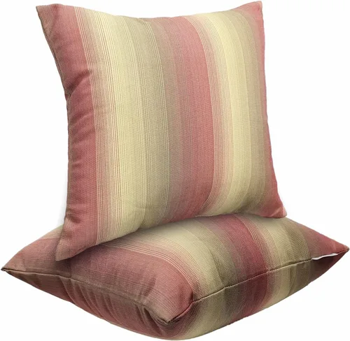Vista 14 de JMGBird Almohadas impermeables para exteriores de 18 x 18 pulgadas para muebles de patio, cama, sofá y sofá Almohadas de exterior con inserto