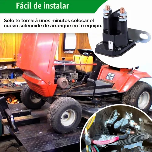 Vista 5 de dh Solenoide de arranque compatible con MTD Cub Cadet 725-1426 925-1426A Wsry