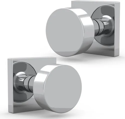 Vista 17 de Mega Handles - Cerradura de cerrojo SUANA I Cerradura de entrada - Cerradura de cerrojo cuadrada de alta resistencia para puertas zurdas o diestras