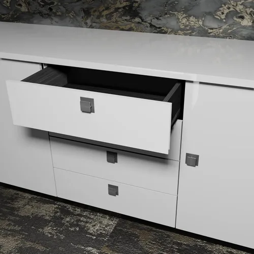Vista 4 de HRX - Manija de puerta autoadhesiva para puerta, fácil de instalar, sin tornillos, despegar y pegar en vidrio, madera, metal, plástico, perilla