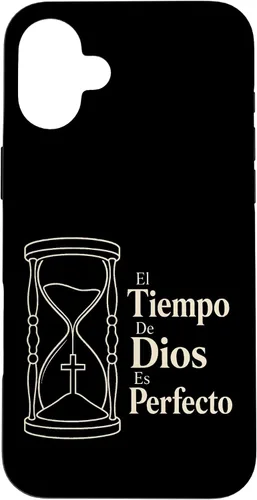 Vista 25 de Fe Cristiana El Tiempo De Dios ES Perfecto Cross - Carcasa para iPhone 16