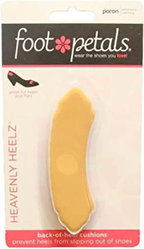 Vista 2 de Foot Petals Heavenly Heelz Buttercup - Triple par, taza de mantequilla, talla única, botón de oro