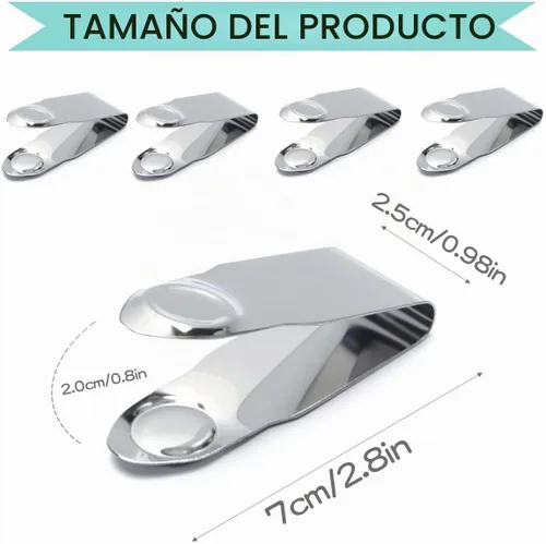 Vista 2 de 4 piezas de acero inoxidable fresa Huller, removedor de tallo de fruta, herramienta de cocina para bayas de tomate cherry, plata