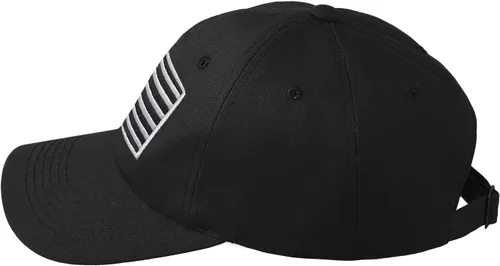 Vista 58 de IIN Gorra de béisbol con bandera estadounidense para hombres y mujeres, de perfil bajo, militar, militar, militar, para papá