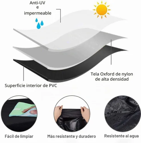Vista 7 de Protector de mesa de futbolín, resistente al agua, para exteriores e interiores, resistente a los rayos UV