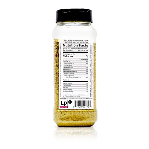 Vista 2 de Spiceology - Mezcla de condimentos multiusos de tomillo de limón y pimienta rosa (sin sal) - Rub de especias de pimienta y limón - Uso en: pollo