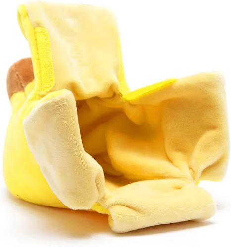 Vista 5 de Anirollz Muñeco de peluche Pandaroll con manta de plátano