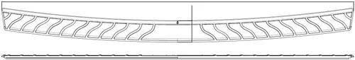 Vista 9 de Protector de parachoques trasero compatible con Audi Q3 2019-2025