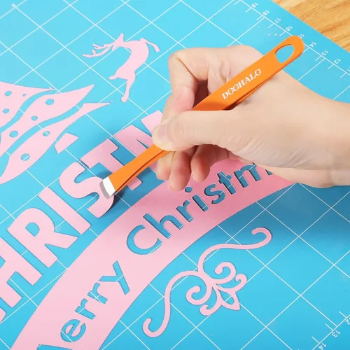 Vista 6 de DOOHALO Brayer Roller - Herramientas de deshierbe de vinilo compatibles con Cricut Crafting Kit de accesorios básicos para silueta, raspador