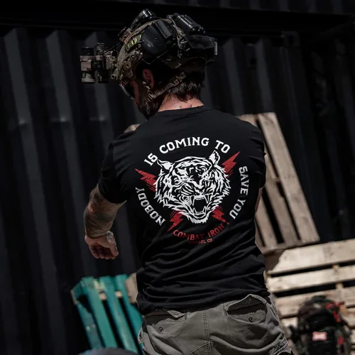 Vista 16 de Nobody is Coming to Save You - Camiseta de manga corta para hombre