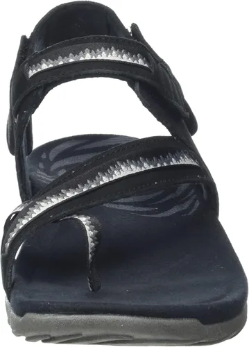 Vista 2 de Merrell Terran 3 Cush Convert Post - Sandalias para mujer, parte superior de piel nobuck y cierre de velcro ajustable