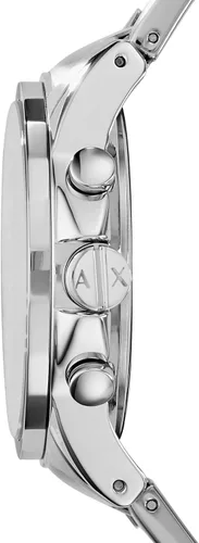 Vista 2 de Armani Exchange - Reloj de vestir con cronógrafo para hombre, con correa de cuero, acero o silicona