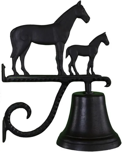 Vista 6 de Montague Metal Products Campana de fundición con oso negro