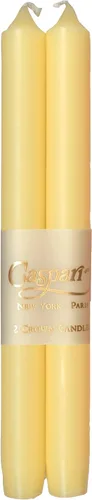Vista 12 de Entertaining with Caspari velas, sin goteo, sin humo, sin perfume, 10 pulgadas, 2 unidades., Rojo