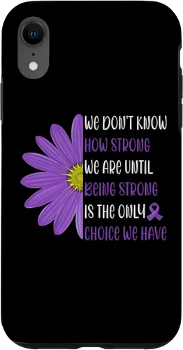 Vista 24 de iPhone 16 Pancreatic Cancer Awareness Month Pancreatic Cancer Warrior Case