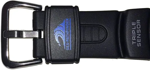 Vista 4 de Casio Correa de reloj de resina para Sea Pathfinder SPF-40-1V, negro, correa, negro, correa negra, correa, Resina, 0