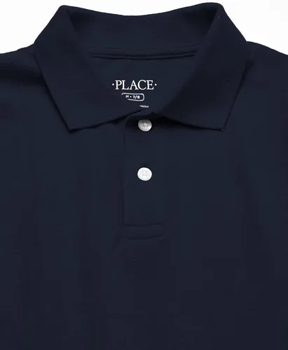 Vista 2 de The Children's Place boys Short Sleeve Pique Polo