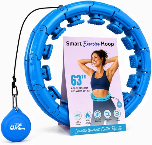 Vista 18 de Infinity Weighted Hula Hoop for Adults Weight Loss, Smart Exercise Hola Circle Hoop for Women Abs Workout