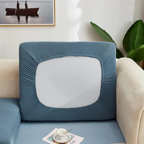 Vista 11 de Fundas de cojín elásticas para cojines de sofá, fundas de asiento de caravana, protector de sofá de dos asientos, de elastano, protector de muebles