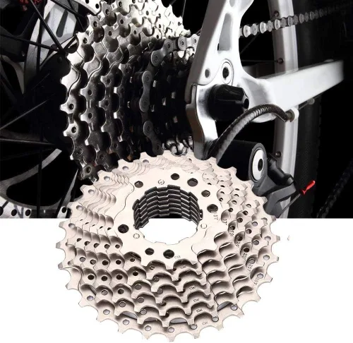 Vista 6 de VGEBY1 Rueda libre, 9 velocidades 11-28T Road Cassette Sprocket Accesorio de repuesto