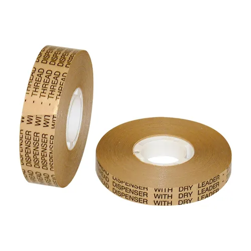 Vista 2 de Scapa TD-200/CLTL0536 TD-200 Cinta ATG: 1/2" x 36 yardas, transparente/bronceado