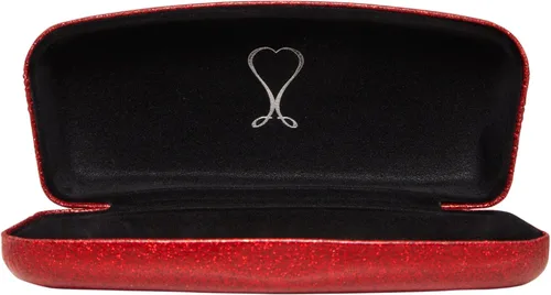 Vista 14 de La original e impresionante caja de gafas de concha dura, para mujer, de Spunky Soul Recubierto por un suave brillo Paño de limpieza