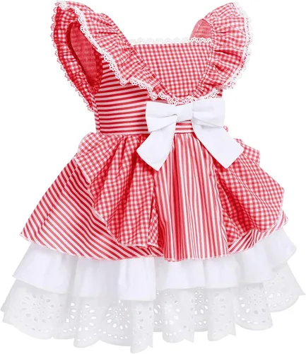 Vista 3 de Vestido de verano para niña con lazo floral y espalda descubierta fiesta de cumpleaños sin mangas vestido de flores con sombrero de paja vestido