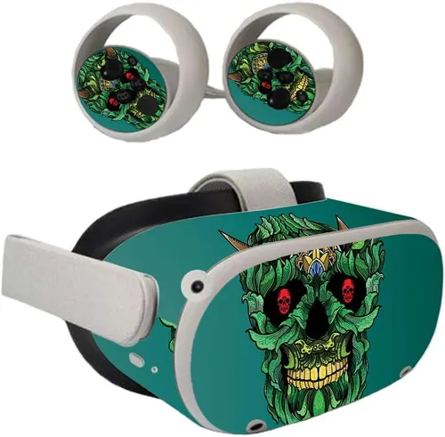 Vista 11 de MightySkins Skin compatible con Oculus Quest 2 – Fan del anime Funda protectora de vinilo duradera y única Fácil de aplicar, quitar y cambiar