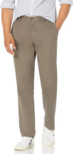 Vista 5 de Amazon Essentials - Pantalón chino para hombre de corte recto, resistente a las arrugas, con parte delantera lisa