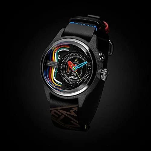 Vista 9 de The Electricianz Carbon Z 1.654in Cuero Negro